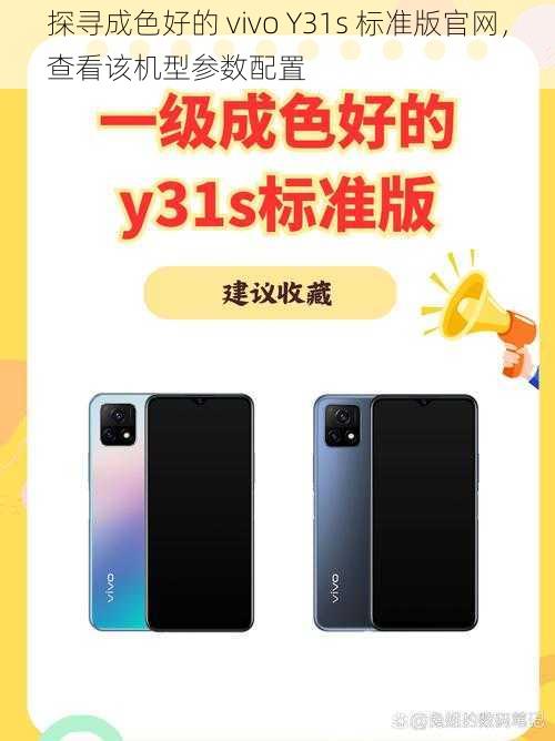 探寻成色好的 vivo Y31s 标准版官网,查看该机型参数配置