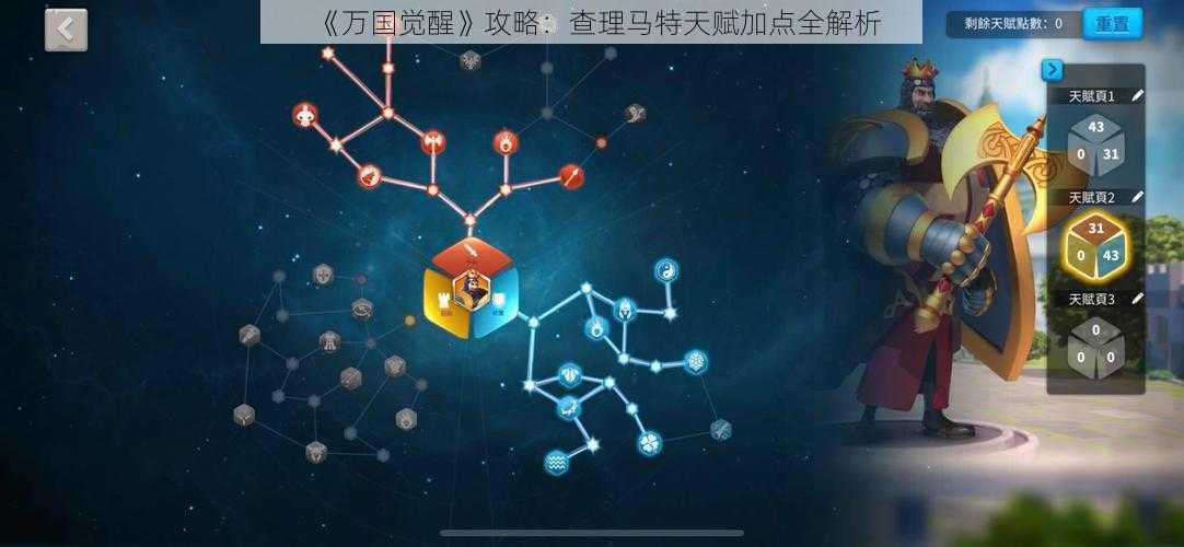 《万国觉醒》攻略:查理马特天赋加点全解析
