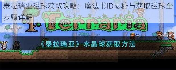 泰拉瑞亚磁球获取攻略:魔法书ID揭秘与获取磁球全步骤详解