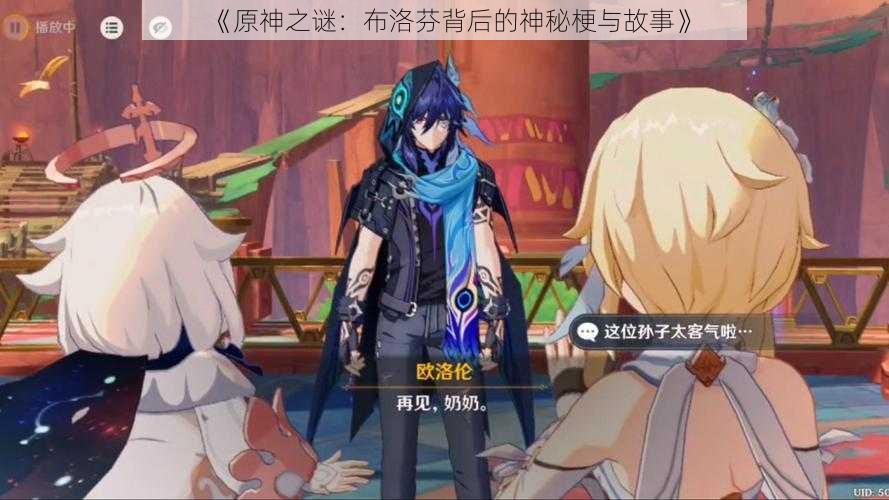 《原神之谜:布洛芬背后的神秘梗与故事》
