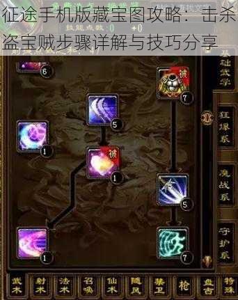 征途手机版藏宝图攻略:击杀盗宝贼步骤详解与技巧分享